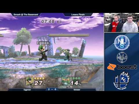 S@TB Project M 3.5 Singles Losers Finals: Eggman (Luigi) Vs. Sinister (Falcon, Meta Knight, Sheik)