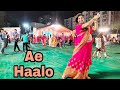 Navratri Day 2 Red Colour Garba Dandiya Ae Haalo