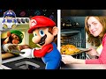 Mario Cooks A Thanksgiving Turkey