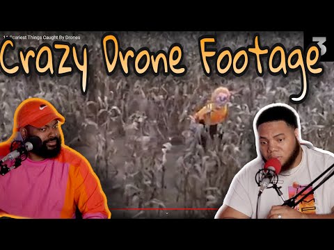 11 Scariest Things Caught By Drones (Reaction)