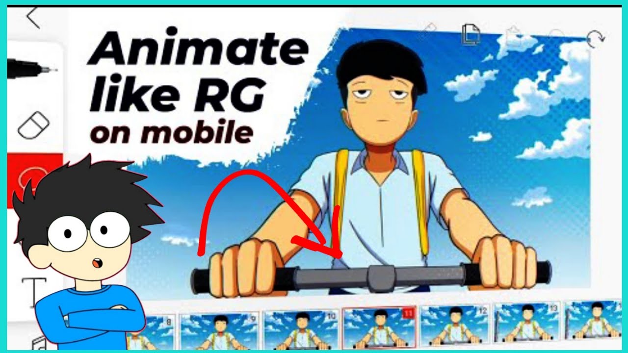 Programs on how to animate like @R.G Bucket List  on mobile | step-by-step ( Piece 01 ) thumbnail