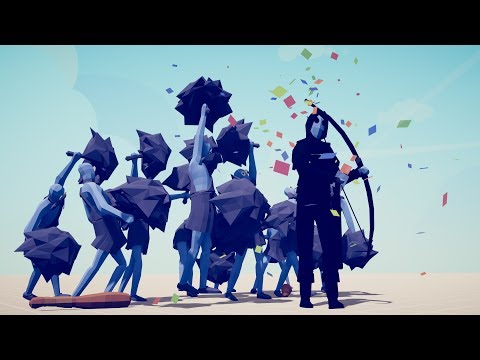 VOID ARCHER & 10 CHEERLEADERS vs 10x EVERY UNIT - Totally Accurate Battle Simulator TABS