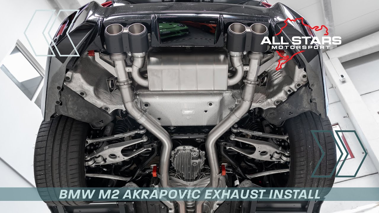 G87 BMW M2 Coupe With Akrapovic Titanium Exhaust Sounds Pretty Rad ...