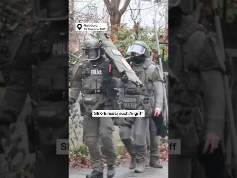 SWAT team deployed after attack in Hamburg #rtlnord #news #rtlplus #crime