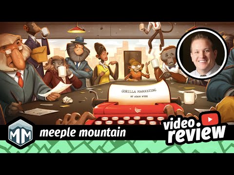 Boardgame Brody - Gorilla Marketing - How to Play, Overview & Review