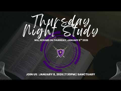 Sunday, December 28, 2025 11:00am | Bishop Dale C. Bronner