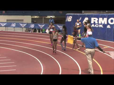 Girls 60m Prelim Heat 1 - New Balance Nationals Indoor 2014