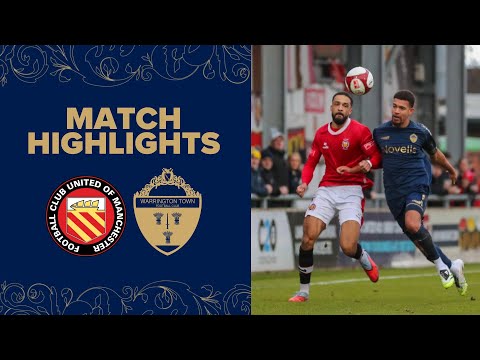 HIGHLIGHTS | FC United of Manchester 2-2 Warrington Town