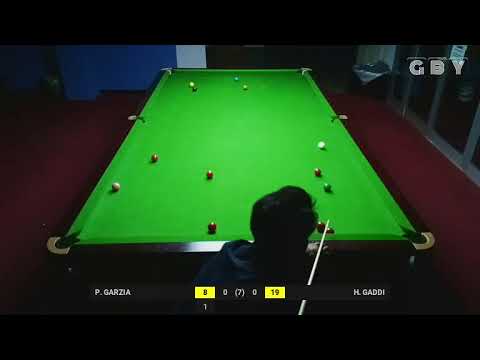 BETSTAR SNOOKER - REG. FIBIS EMILIA-ROMAGNA CAT. A 2017/18 - P. GARZIA vs H. GADDI