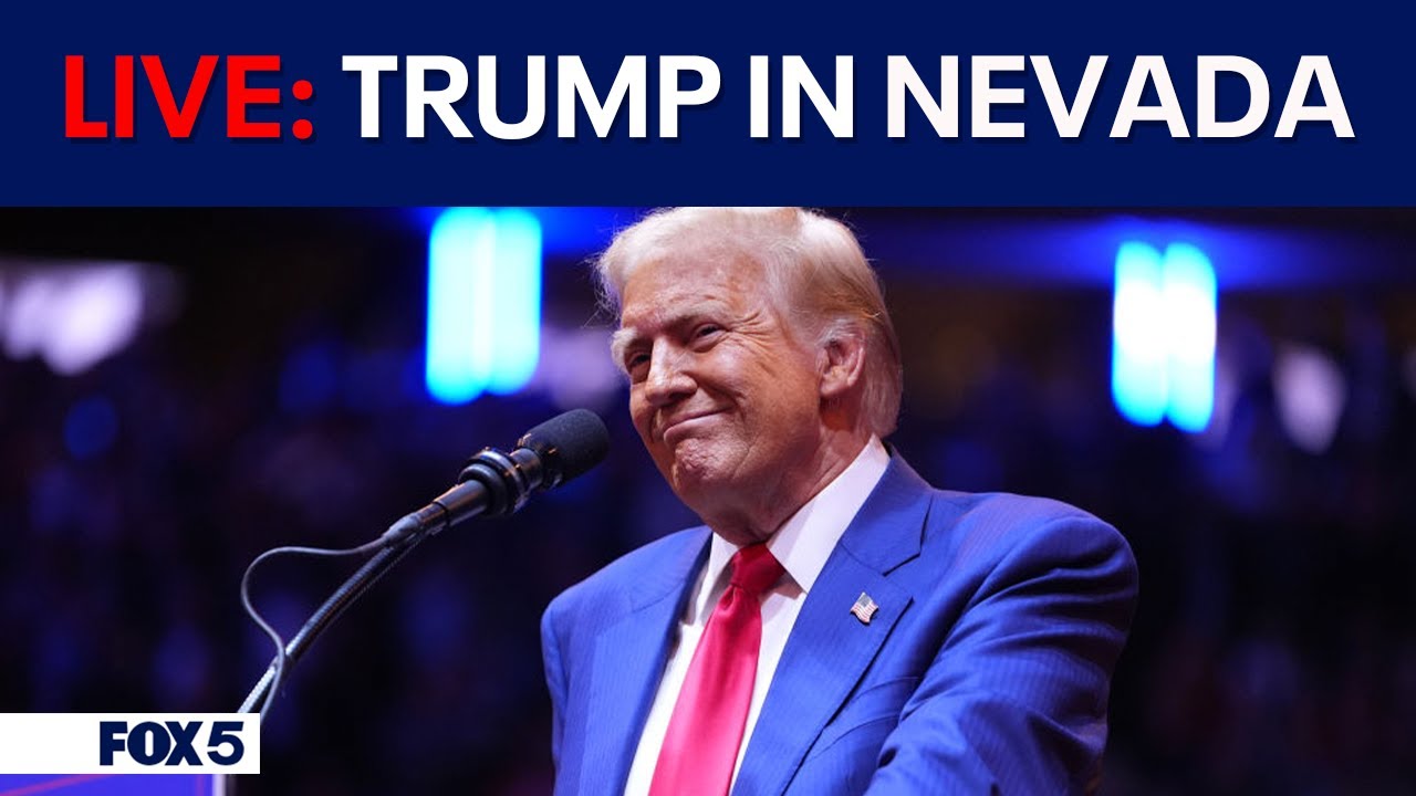 LIVE | Trump holds rally in Nevada