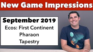 Impressions Vlog - Ecos, Pharaon, and Tapestry!