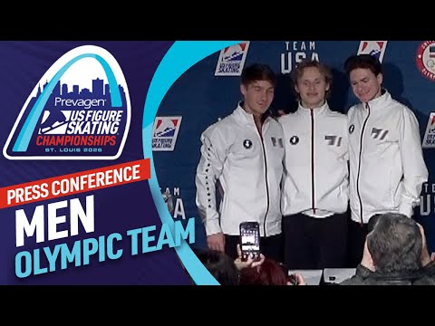 Men Olympic Team Press Conference | 2026 Prevagen U.S. Figure Skating Championships