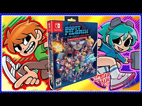 Scott Pilgrim Vs. The World: The Game COMPLETE EDITION Unboxing | Playstation 4