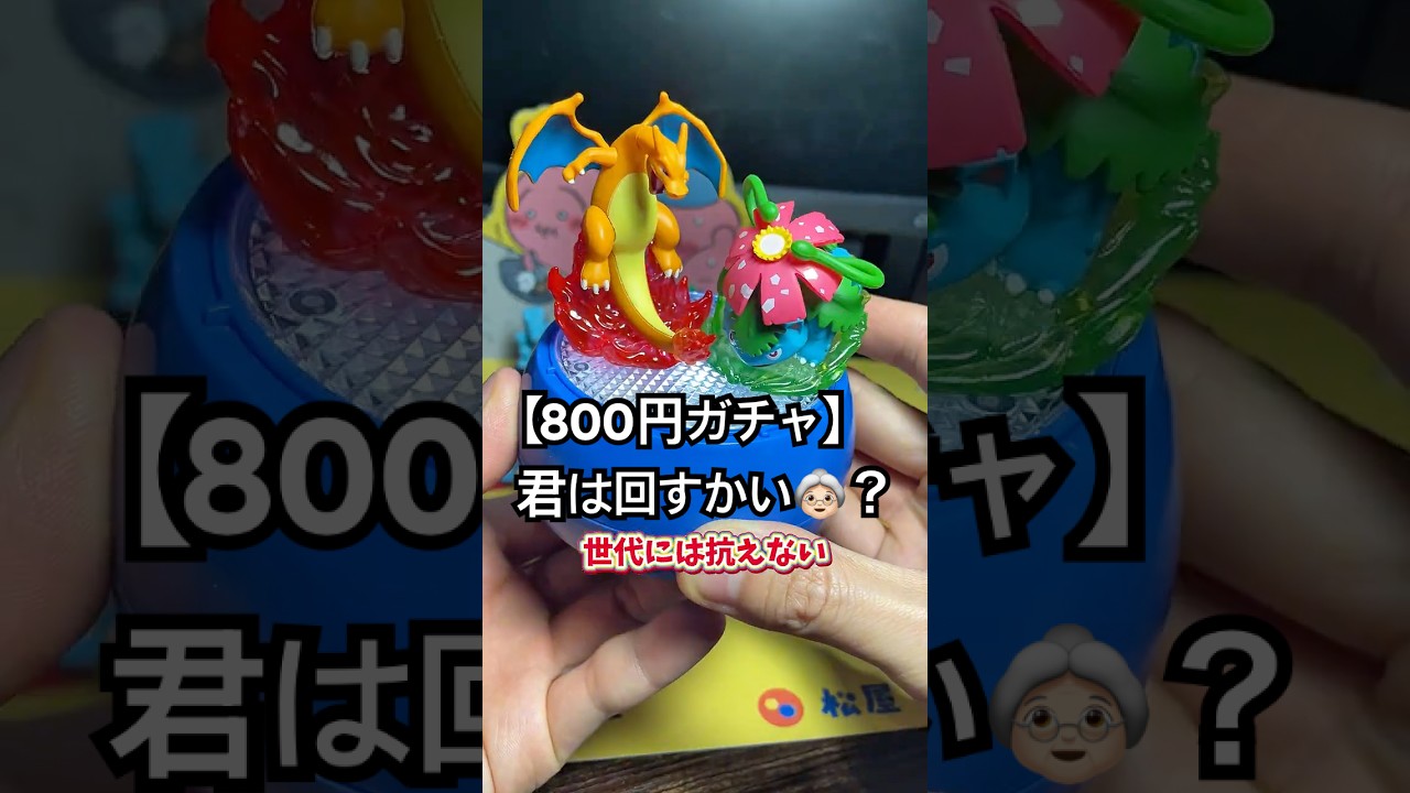 【800円ガチャ✨】カメックスばっかりのガチャ作ってあげて💧 #ポケモン #ポケットモンスター #ガチャガチャ #gacha #gachagacha #pokemon #short #shorts