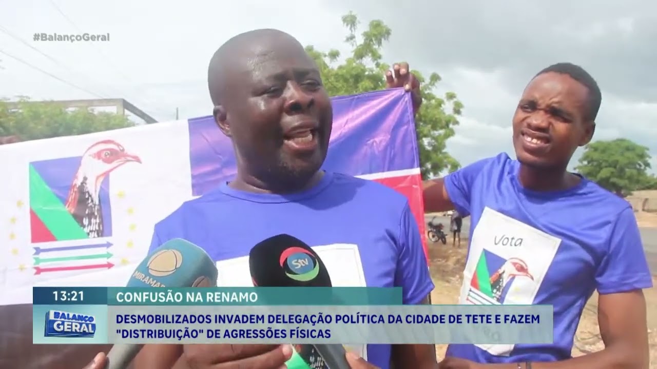 #balançogeral: Desmobilizados da Renamo invadem delegação política e "distribuem" agressões