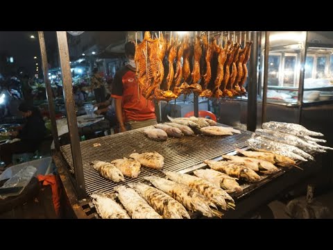 Amazing Man Grill & Testy Meats on The Street @Olympic  - Yummy Roast Ducks, Fishs Selling in Town