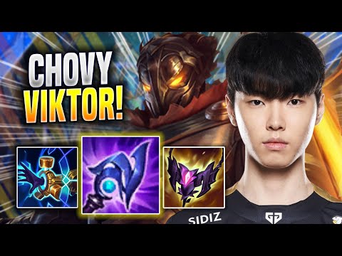 CHOVY CRAZY GAME WITH VIKTOR! - GEN Chovy Plays Viktor MID vs Akali! | Season 2023