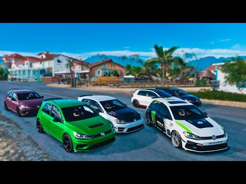 GOLIAS SEM FREIO COM DANO SIMULAÇÃO - FORZA HORIZON 5