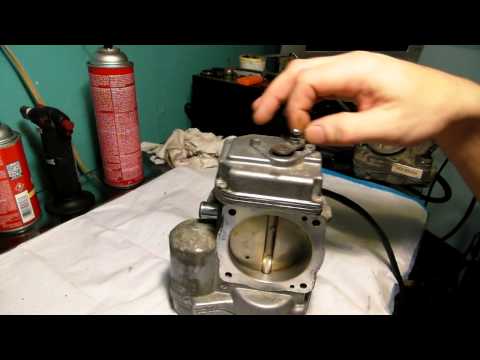 Mercedes throttle body bench test. For Bob and Chris in MI