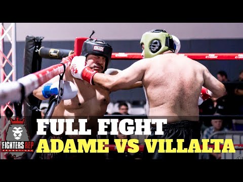 Christian Adame vs Kenneth Villalta (FightersRep 9) Full Fight Kickboxing