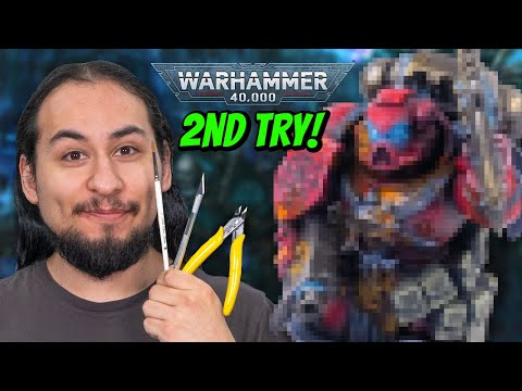 Building and Painting GWs 2nd Try At Chaos Space Marines: Red Corsairs