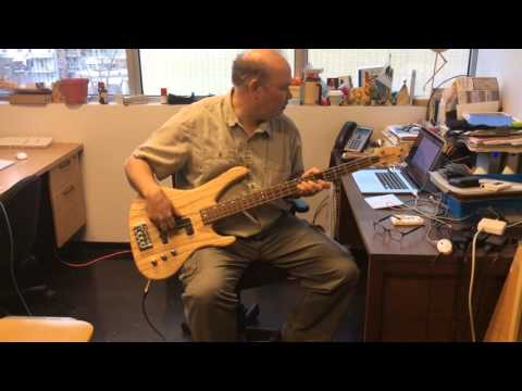 Washburn basses PJ War Episode III