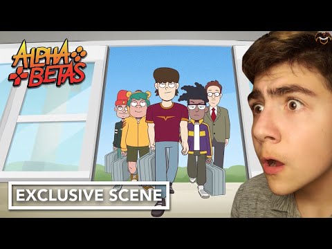 Alpha Betas Exclusive Scene - CIA Security Check REACTION!!