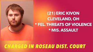Ohio Man Facing Charges In Roseau, MN