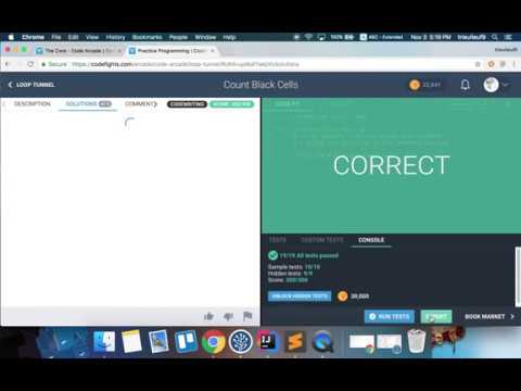 Count Black Cells Codefights Python