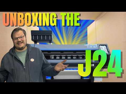 Unboxing the J24 DTF Printer!