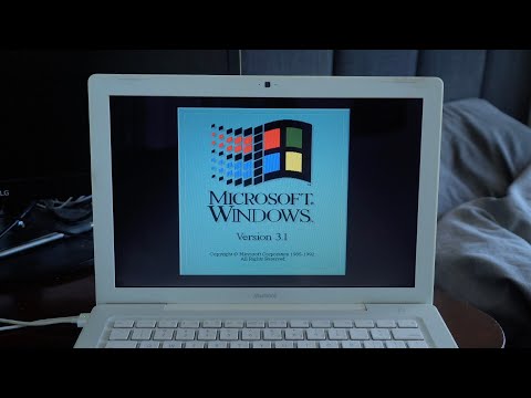 I booted Windows 3.1 on a MacBook!