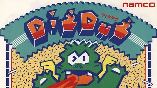 Dig Dug 1982 Arcade Live FLYER