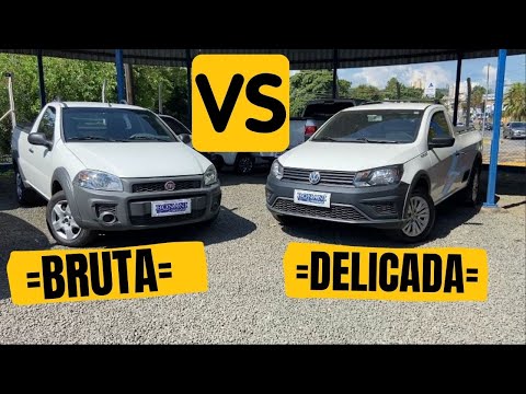 FIAT STRADA VS VW SAVEIRO ROBUST! WHICH IS THE BEST OPTION?