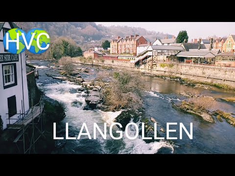 LLANGOLLEN in Wales: a Video Tour