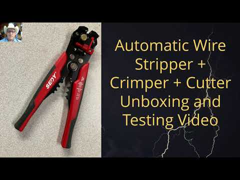 Easiest and Fastest Tool to use for Stripping Wire Insulation !