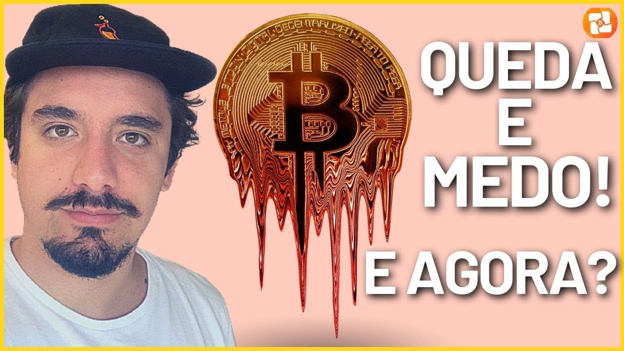 BITCOIN QUEDA! E AGORA?