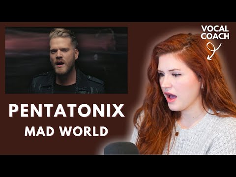 PENTATONIX I Mad World I Vocal coach reacts
