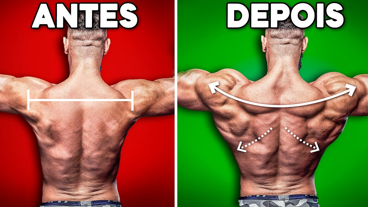 TREINO DE COSTAS para Ficar com as Costas LARGAS em 2025