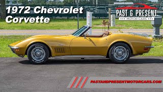 Video Thumbnail for 1972 Chevrolet Corvette