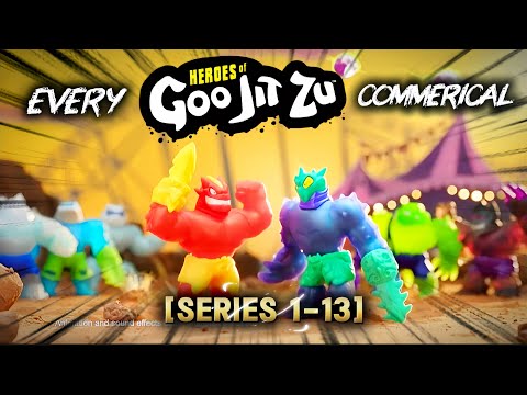 Every Heroes of Goo Jit Zu Commercial Compilation | [Series 1-13] Meteor Madness/Goo Slingers