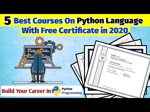 Top 5 Free Online Course Of Programming Language On Python With Free Certificates