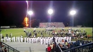 Lightning strike ends High School Football Friday the 13th