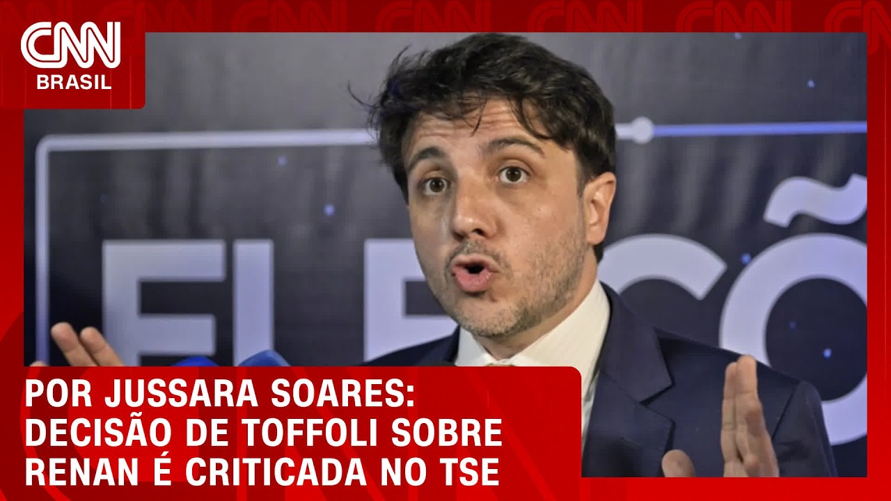 Decisão de Toffoli sobre Renan Santos é criticada no TSE | CNN PRIME TIME