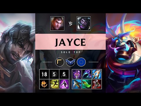 Jayce Top vs Dr. Mundo - EUW Diamond Patch 25.12
