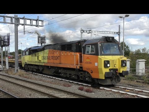 Freight trains at Keynsham Swindon & Didcot 2nd & 3rd September 2019