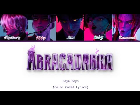 Saja Boys 'Abracadabra' | Fanmade Song (Color Coded Lyrics)