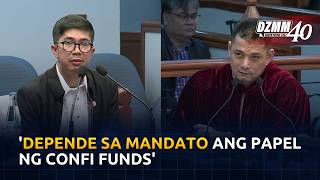 Role of confidential fund depends on agency's mandate: witness | DZMM (05 August 2026)