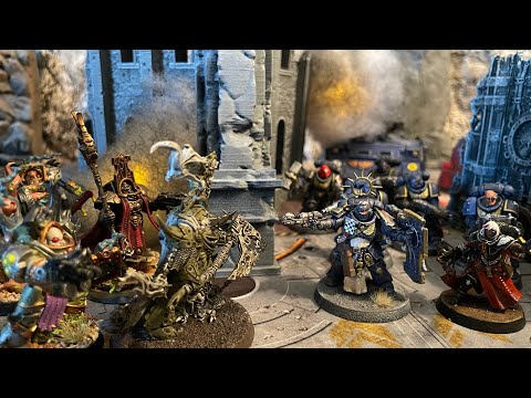 Grimdark Future Battle Report (Havoc Forces Vs Prime Brothers/Battle Sisters 1300 points) S1E14