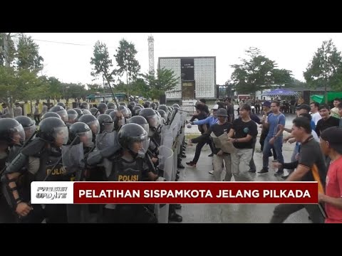 PRESISI UPDATE : KAPOLRES PPU PANTAU LATIHAN SISPAMKOTA 05/08/2024 08.00