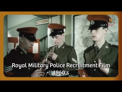 Royal Military Police Recruitment Film 1960's | RMP
